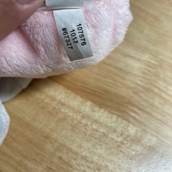 Just One You by Carter's For You Rattle Pink and White Owl Plush. Pre-Owned - Picture 9 of 9